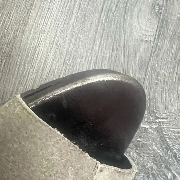 3/$30 Pedro Garcia Ysolt Suede Slingback Sandal Peep Toe Booties Size 8.5 - Picture 9 of 15